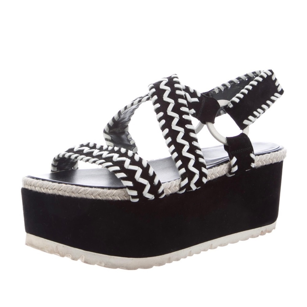 Stuart Weizman platform sandals - size 6